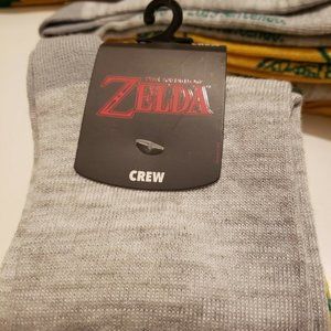 The Legend of Zelda 2 Pair Crew Sock Unisex